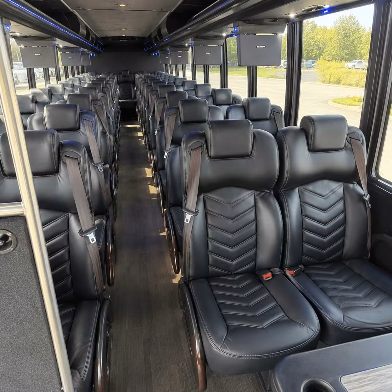 30 passenger minibus inside
